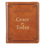 Grace for Today One-Minute Devotional – Brown Faux Leather