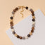 Multi Color Stone Bead Necklace