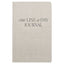 *NEW* Tan One Line A Day Fabric Journal - Stationery Gifts