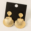Gold Dipped Seashell Dangle Earrings