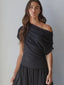 Off Shoulder Drape Top