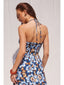Blue Bloom Maxi Dress