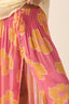 Blue Skies & Blossoms Maxi Skirt