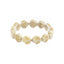 Natural Ceramic Shell Stretch Bracelet