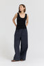 ribbed scoop neck tank top