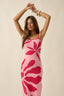 Flattered Flamingo Maxi Dress