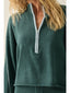 Teal Mock-Neck Sweater