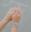 SS Minimalist Sea Glass Ring