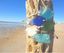 SS Sea Glass Adjustable Bracelet