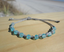 SS Woven Threaded Bracelet
