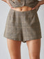 Woven Wool Shorts