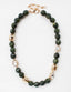Green Natural Stone Beaded Necklace