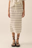 Silver Lining Midi Skirt