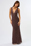 Poised In Polka Maxi Dress