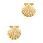 Gold Shell Studs