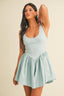 Blue Belle Romper