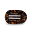 Round Flat Hair Clip | Small | Tortoise