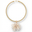 Coral Flower Collar Necklace