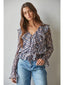 Ruffle Peplum Top