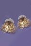 Gold Dainty Flower Studs