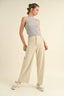 WIDE LEG DENIM PANTS