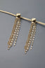 Rhinestone Fringe Earrings