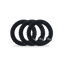 Nylon Hair Ties | Small | Jet Black