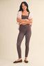 Polka Dot Ruched Bra Top