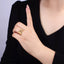 The Ariel Gold Clam Shell Star Fish Beach Adjustable Ring