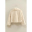 Pearl Plush Fur Jacket
