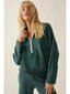 Teal Mock-Neck Sweater