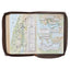 Dusty Taupe Floral KJV Large Print Compact Bible