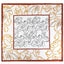 Elegant Cherry Blossom Silk-Feel Square Scarf
