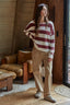 Striped Cotton Boat-Neck Sweater