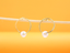 18k Gold Filled Pearl Earrings (K349)