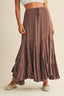 Deep Roast Maxi Skirt