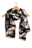 Multi Printed Horse Scarf