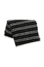 Cross+Dotted Stripe Scarf