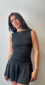 Midnight Mist Mini Dress