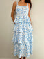 Floral Blues Dress