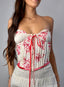 Floral Bloom Corset Top