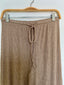 Metallic Knit Pants