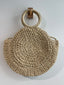 Woven Raffia Tote Bag