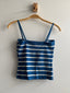 Coastline Stripes Bandeau Top