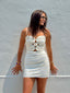 The Rosette Mini Dress
