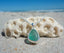 Sea Stamped Petite Sea Glass Necklace