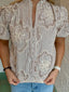 Vintage Khaki Corded Top