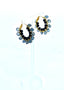 Baby Bomb Beaded Hoops