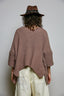 brown cardigan