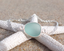 SS Sterling Silver Sea Glass Bracelet
